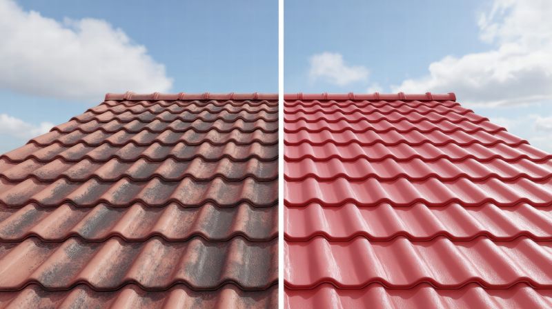 Soft Roof Cleaning detail